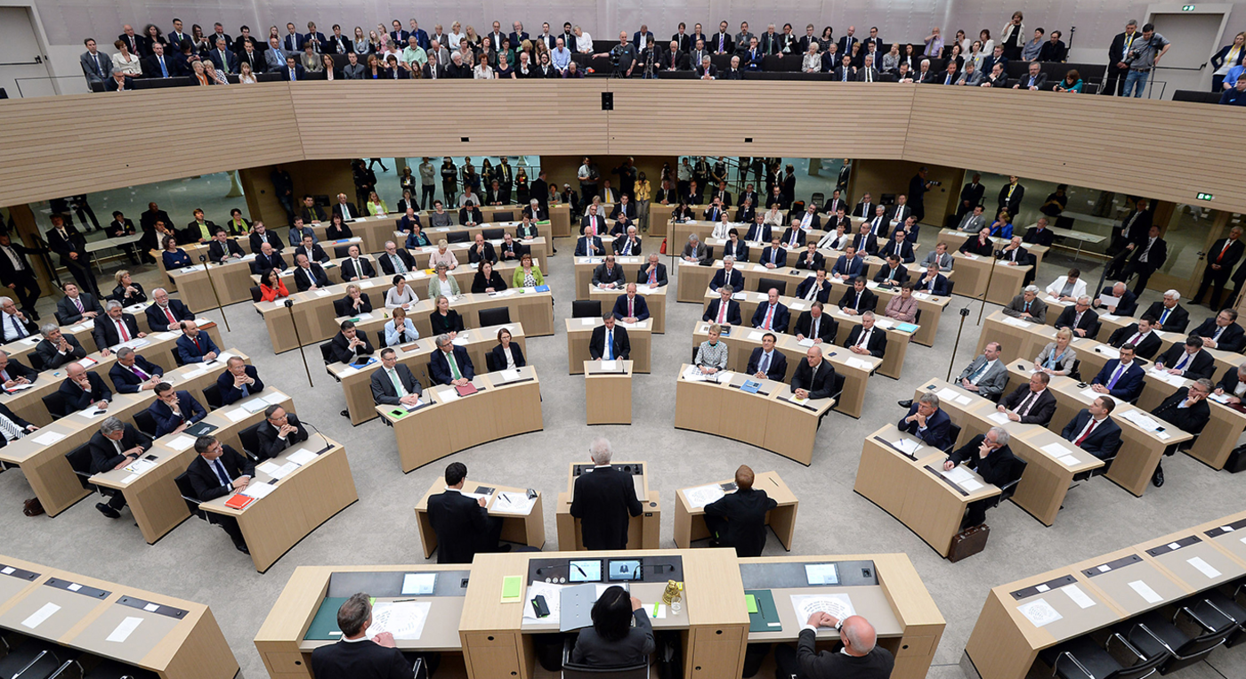 Plenarsitzung im Landtag Baden-Württemberg.